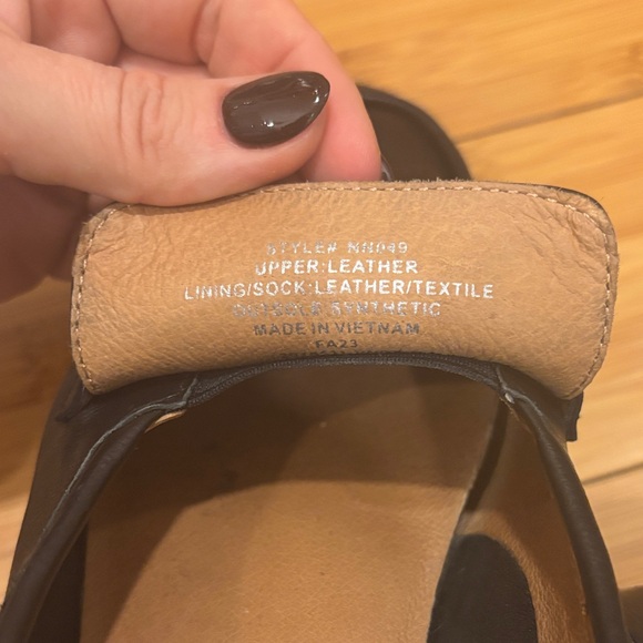 Madewell Black Leather Women's Loafers - Picture 4 of 5